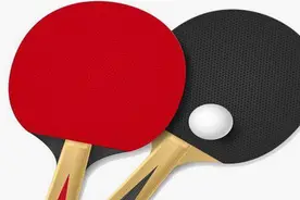 乒乓球拍为什么分黑红两面？有什么区别？图片