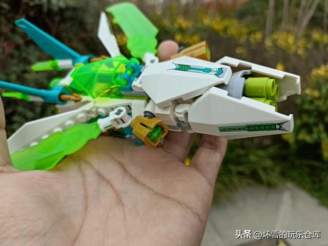 试玩乐高80041：龙小娇战机，与齐小天合体初体验