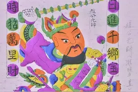 滩头民间木版年画令人耳目一新图片