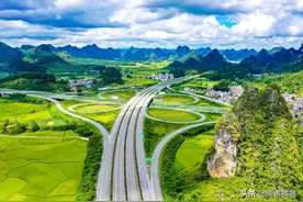 广西在建新高速公路连接广东，路线全长148公里，工程投资251亿元图片