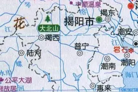 中国旅游地图揽胜-广东揭阳图片