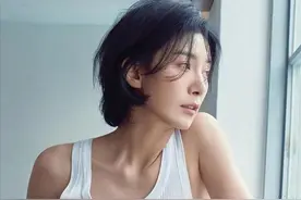 韩国女星金瑞亨《ELLE》杂志大片，夏日简约造型短发清爽帅气图片