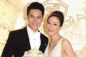 杨怡夫妇为二胎儿子办百日宴，俩娃呆萌可爱，一家或移居内地生活图片
