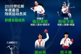 劳伦斯世界体育奖提名名单出炉 中国两人入围图片