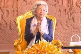 亚洲最美王后：四国混血，是西哈努克的第六任妻子，86岁优雅依旧图片