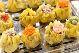干蒸烧麦详细教程，多做一些放冰箱，当早餐或点心都很方便图片
