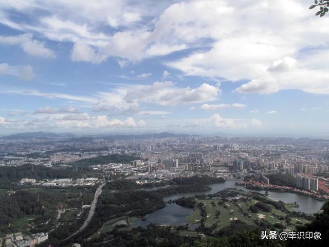 行摄：东莞长安莲花山顶拍摄大美东莞