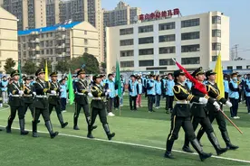 武汉江夏庙山长城中学清廉之风助力中考百日冲刺图片