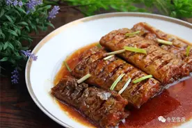 红烧带鱼这样做不腥、不碎、还入味图片