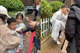 哥哥抱妹妹上婚车却抱不动，新郎秒懂掏红包后画风突变：藏得太深图片