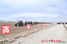 凉州高标准农田建设确保“良田粮用”图片