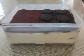 伪网红提拉米苏——盒子蛋糕图片