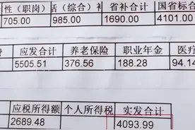 985硕士晒“税务局”工资，本想自嘲“不够花”，却惹网友一阵酸图片