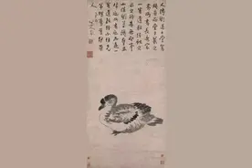 八大山人高清画作欣赏：自由、虚空、物我合一图片