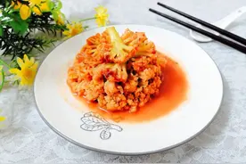 教你家常美味的腐乳菜花，解馋下饭又有营养，做一大盘都不够吃图片