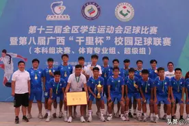 广西千里杯：广西民族大学收获三项冠军，33队共襄足球盛宴图片
