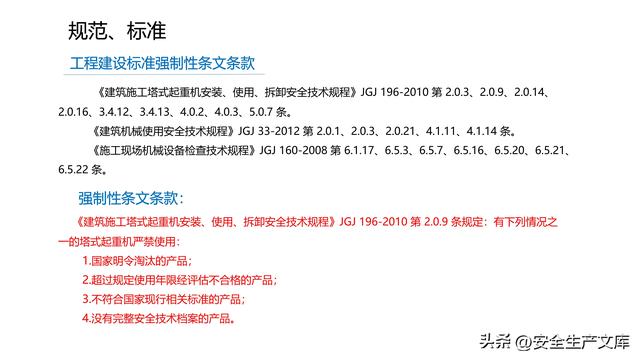 塔式起重机安全检查要点图解，超全规范指南！