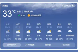 景德镇发布高温橙色预警！何时降温？时间就在……图片