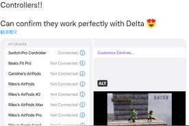 苹果 iOS 16 已悄然支持任天堂 Switch 的 Joy-Cons 和 Pro 手柄图片