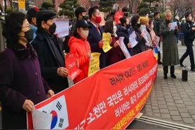 韩国人嚷着赴乌参战，文在寅警告谁去罚谁，俄：下场会比战俘还惨图片