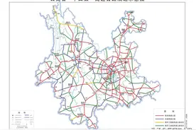 云南省“五纵五横一边二环”高速公路网—信息汇总图片