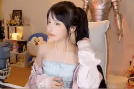 呆妹儿复播辟谣怀孕，自曝生理期提前来了，因“量大”弄脏电竞椅图片