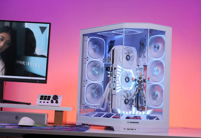 11月全白主流装机配置：9700X+X870M冰雕+5080HOF海景房主机