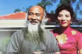 女儿做媒介，张大千娶了小32岁的徐雯波，因为一张机票儿子被遗弃图片