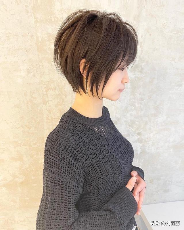 波波头短发发型图片可爱 - 冷求网