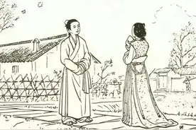 民间故事：男子深夜小解，撞见嫂子丑事，他悄悄地拿出了盐巴图片