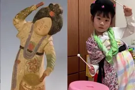国际博物馆日 来看萌娃文物模仿秀图片