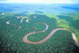 亚马逊河有多可怕，为何没有一座桥梁敢跨越它？还无人敢下水？图片