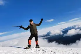 我人生攀爬的第一座雪山--哈巴雪山图片