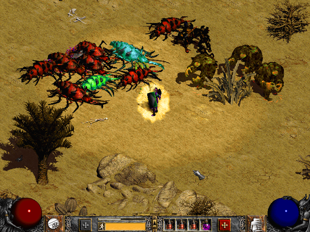 《暗黑破坏神2》那些离奇消失的道具和怪物，早年的手套能打孔？