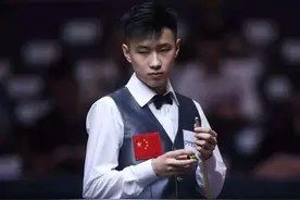 丁俊晖接班人，斯诺克小将赵心童，实力与颜值并存的“左手天才”图片