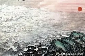 毛主席唯一一次在画上题字，此幅绝世名作你是否看到过，十分震撼图片