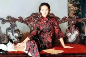 张作霖五姨太寿懿：随夫姓，被专宠，张死后，她浓妆艳抹，穿艳服图片