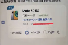 华为 Mate 30 系列机型获推鸿蒙 HarmonyOS 4.0.0.108 系统更新图片