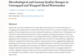 切开的西瓜，到底能放多久，1 天、2 天？图片