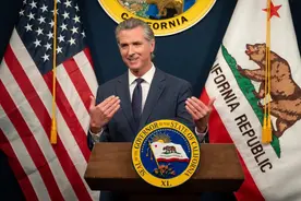 洛杉矶骚乱谁是赢家？硬刚特朗普的纽森，已预定美国总统宝座？图片