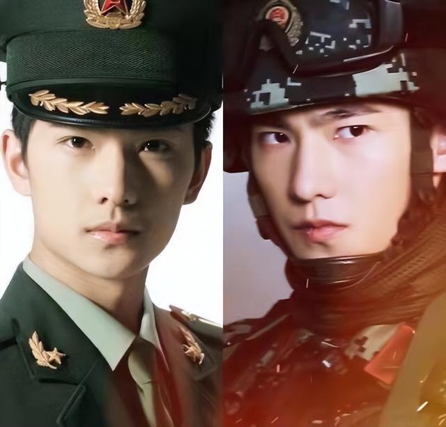 呵呵,每次看到鹿晗的军装照,就想起来《上海堡垒》里面,鹿晗的刘海