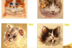 图文教程：猫的基本画法与步骤图片