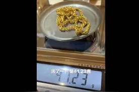 河南新乡男子修洗衣机找到4年前丢的40g金项链：像捡的一样图片