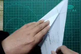 翼龙滑翔纸飞机折纸详细教程#儿童飞机折纸图片