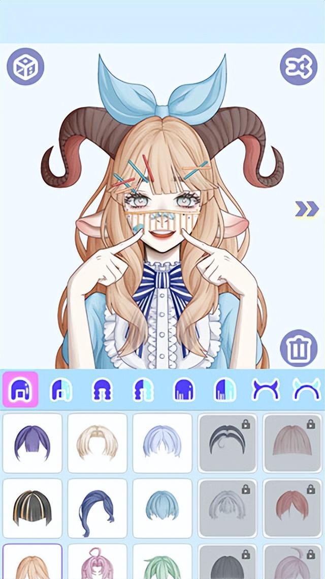 怪物女孩换装游戏