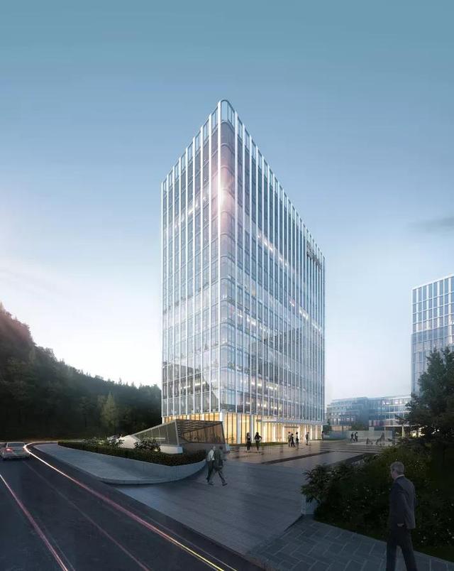 坐落于富阳核心区的一处生态数字智慧谷 / ASCITY 泛城设计