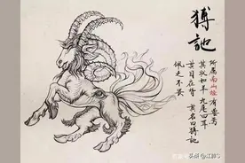 它真的存在吗？它是恶魔的化身又或者只是一个恐怖传说——山羊人图片