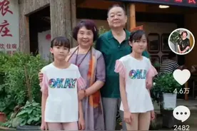 盛海琳60岁生双胞胎女儿，丈夫六年后中风，昨晚盛海琳丈夫离世图片