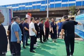 石家庄市栾城区人大常委会视察建华大街南延及东南三环片区综合开发建设工作图片