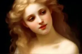 古典油画（女），优雅大方的气质图片